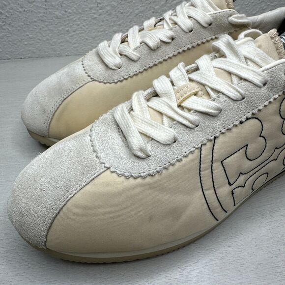 Tory Burch Blue & Tan Sneakers - Picture 5 of 7